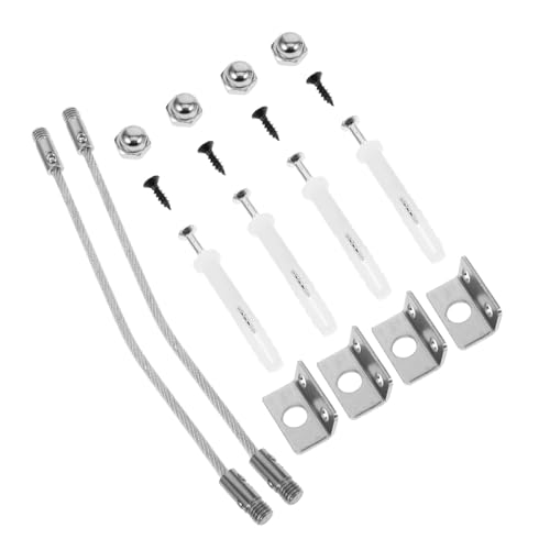 HOMOCONO Furniture Safety Straps Wall Straps 2pcs Anti-Falling Fixator Proofing Furniture Anchor Tip Kit