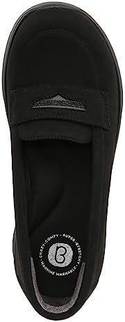 BZees Women's Gamma Slip On Comfort Loafer Flat Black 7 M | Image 6