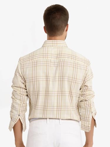 Image of Rare Rabbit Regular fit Checked Shirt