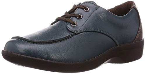 TZ-1410 超軽量 レディース ゆったり幅広 ウォーキングシューズ 58 ダークブルー 23.5 cm 4E