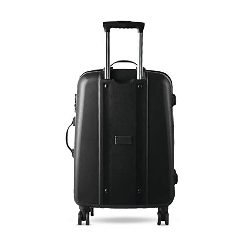 Image of Giordano Polycarbonate Hardsided Check-in Luggage (24 inch / Black)