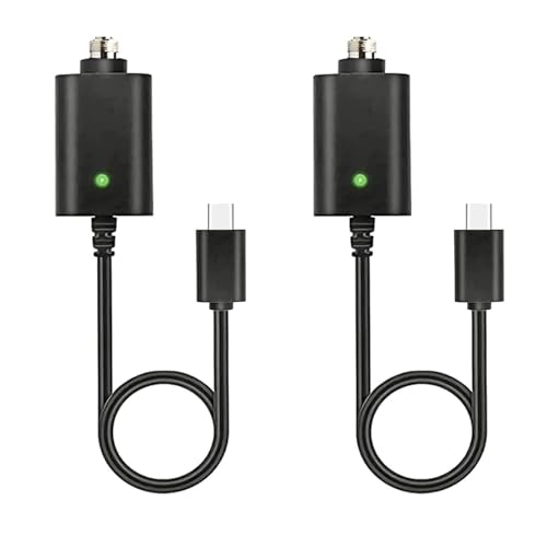 510 Thread Type-C Charging Cable Compatible with Soldering Iron 2-Pack