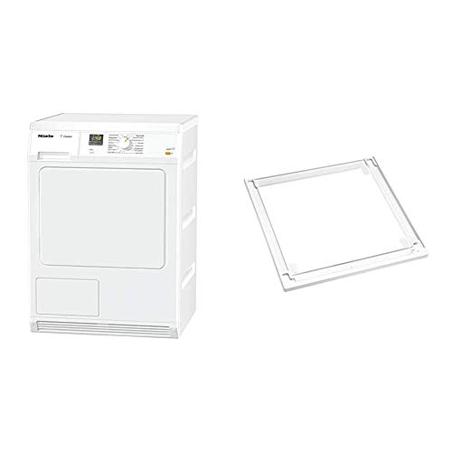 TDA150C D LW Kondenstrockner / 7 kg/Punktgenaue Trocknung für alle Textilien Perfect Dry & WTV501 Trocknerzubehör/Wasch-Trocken-Verbindungssatz