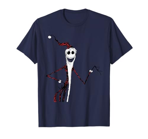 T-shirt Disney Nightmare Before Christmas Jack coton anti-déformation pour style alternatif durable