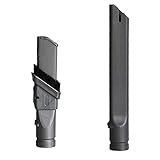 PUHE Staubsauger Ersatzteile Fit für Dyson DC3 DC4 DC5 DC6 DC7 V6 Vakuumreiniger Ersatzzubehör 2 in 1 Bürsten und Flachdüsenbürste Saugkopf Staubsaugerzubehör (Color : Gray)