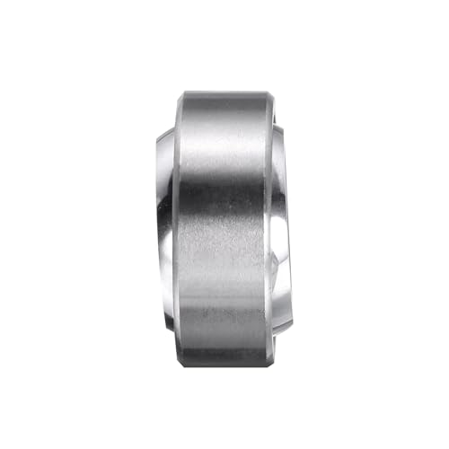 QUARKZMAN 2 Stück GE15C Sphärisches Gleitlager 15mmx26mmx9mm Lagerstahl Vorgeschmiertes Radiales Sphärisches Gleitlager Leises Schwinglager ABEC-3 Präzision