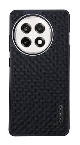 Image of NIUKIN Super Frosted Shield Pro Soft Mobile Back Case for OnePlus 13R | Silicone TPU Shockproof Scratchproof Cover | Black