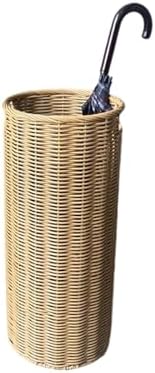 Large-Capacity Umbrella Stand for Hotel Lobby, Office & School - Holds 17-30 Umbrellas, Stylish Indoor Umbrella Bucket for Corridor Entrance (A, 25x25x55cm / 9x9x21in)