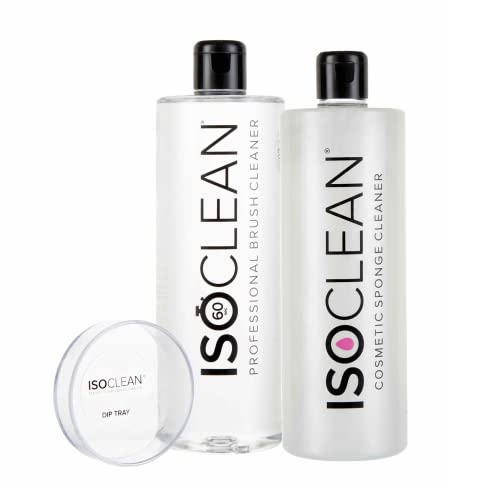 Isoclean Mega Bundle - 525Ml Easy Pour Brush & Sponge Cleaner - Fast Drying, Easy To Use - Works In 60 Seconds #TOP4