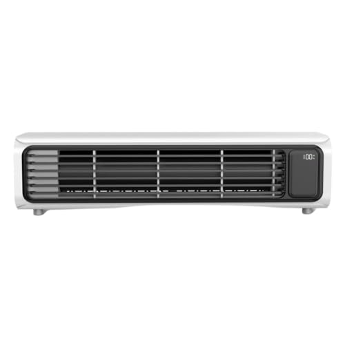 Generico Ventilador de torre silencioso sin aspas portátil vertical – Ventilador de columna portátil oscilante – para dormitorio, oficina, cocina, camping, viaje, salón, mesita de noche