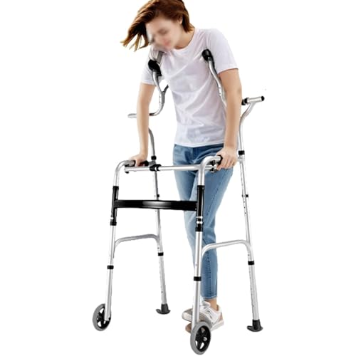 Déambulateur pliant éviter les chutes aide marche légère