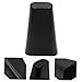 Milisten 6-Inch Black Cowbell for Drum Kit Reliable Percussion Instrument Accessory for Musicians for Events and Performances