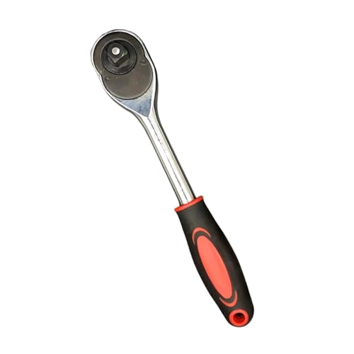 Maniglia a cricchetto da 1/2 unità, chiave a cricchetto a sgancio rapido,Chiave a cricchetto reversibile a sgancio rapido - Utensile manuale in acciaio con impugnatura a cricchetto con impugnatura mor