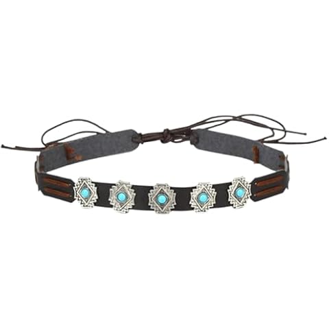 Handmade Leather Cowboy Hat Band by TOPXIAOBAO Cover