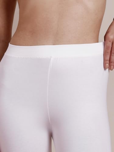 Image of TWIN BIRDS Super Stretchable Cotton Elasthane Fabric Ankle Length Leggings for Women