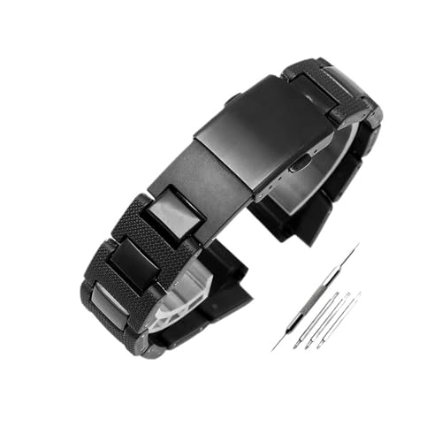 Bracelet résistant pour Casio G-Shock GW-M5610 boucle acier inoxydable montre 16mm