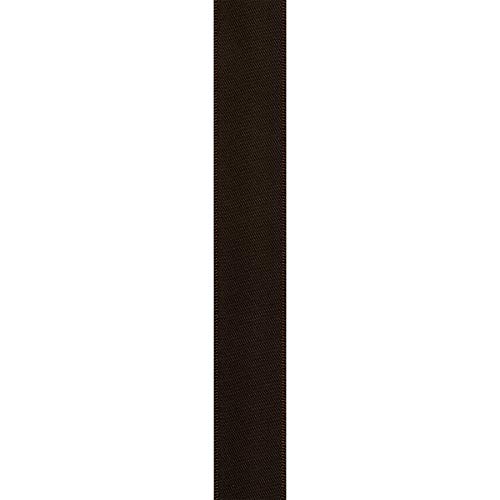 Image of Berwick Offray 306024 7 /8 inch Wide Single Face Satin Ribbon, Brown, 6 Yds (Pack of 2)