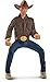 Schleich Farm World - 6PC Rodeo Calf Adventure Playset - Cowboy Rider Figurine with Horse Figure, Cow and Dog - Realistic Western Rodeo Farm Toys and Accessories - Kids and Toddlers Ages 3+ | 42578