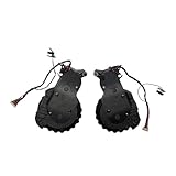 BCHGTRDR Zubehör for Linkes Und Rechtes Laufrad des Roboterstaubsaugers, Kompatibel Mit Roborock, S5 Max, S6 Pure, S6 MaxV, E4, S4 Max, S7, E5, G10, S7 Pro, Ersatzteile for Das Laufrad(L and R)