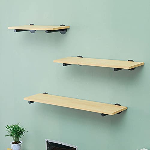 Support d'étagère flottant mural avec table pliante gain de place