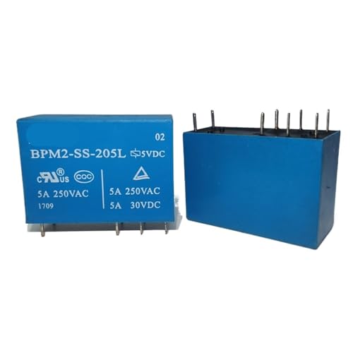 Relais de puissance électromagnétique BPM2-SS-205L 8 pins pour boîtier