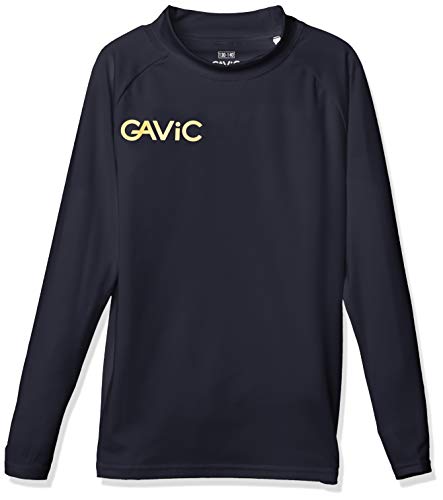 [ガビック] インナーシャツ ジュニア ストレッチインナートップ 長袖 キッズ ネイビー 日本 140cm (日本サイズ140 相当)