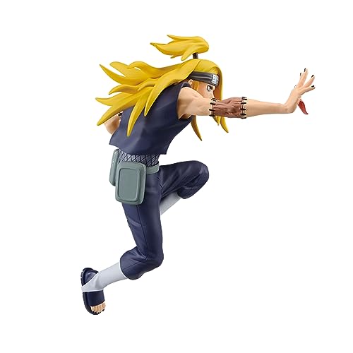 BANPRESTO NARUTO SHIPPUDEN - Deidara - Figurine Vibration Stars 16cm, Orange and Black - Image 2