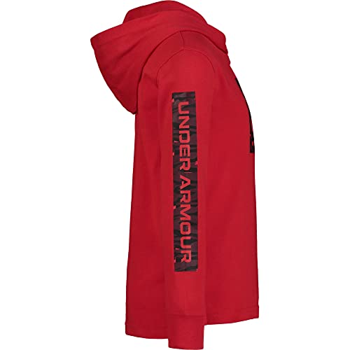 Image of Under Armour Boys' Pullover Hoodie Sweatshirt, Soft & Comfortable Fleece, Outdoor Collection