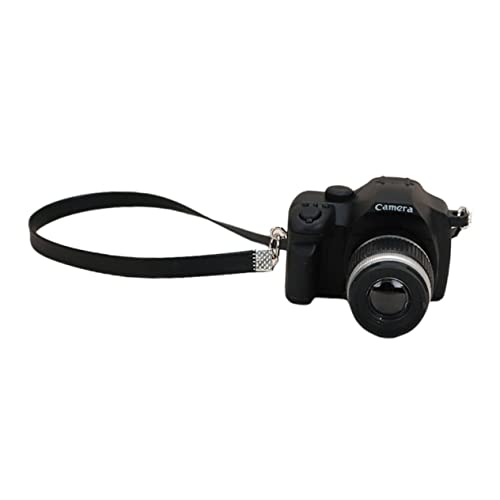 Abaodam �V�~�����[�g���ꂽ�f�W�^�� �J���� �~�j�`���A�J���� �l�H ��㑕�� home decor camera mini ���B���e�[�W�J������ �~�j�J�����̑����i �v���X�`�b�N Black