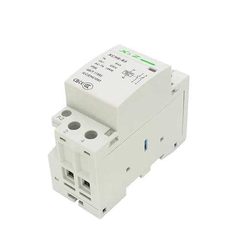 Interrupteur de commande modulaire 2P 40A contacteur de puissance rail DIN