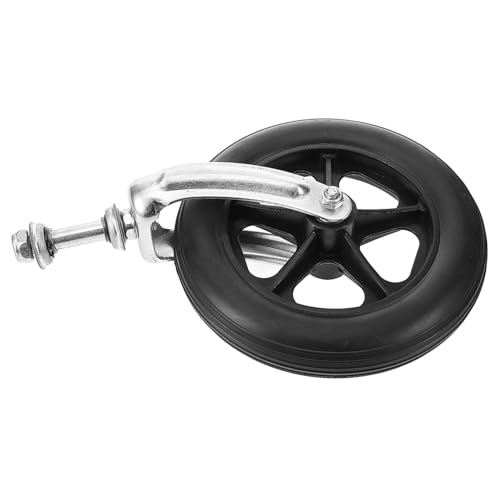 FRCOLOR Wheelchair Front Caster Replacement Wheel for Wheelchair Easy Install Front Wheel with Bearings