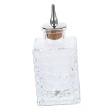 Décorez votre bouteille - c'est une bouteille d'amers professionnelle pour une utilisation en bar, qui est livrée avec un bouchon, très pratique, bouteille en verre avec couvercle