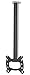 Produktbild Vogels EFC 6215 TV-Deckenhalterung für 58-81 cm (23-32 Zoll) Fernseher, Neigbar, max. 30 kg, VESA max. 200 x 200, Universelle Kompatibilität, silber/schwarz