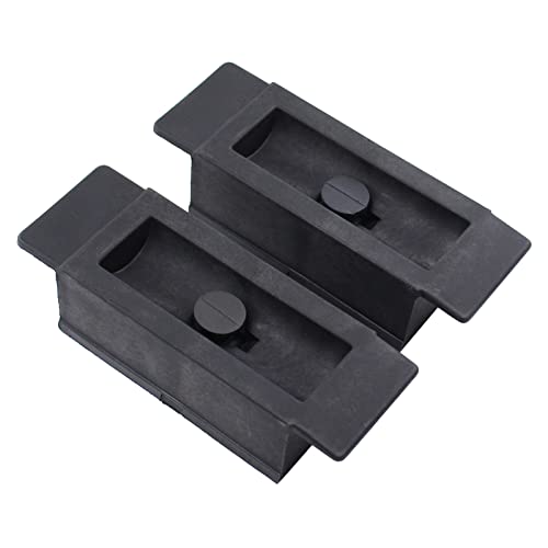 Doo Engy Wagenheberaufnahme Wagenheber Aufnahme Abdeckung Kappe Stopfen Buchse Gummiblock Gummiauflage Hebebühne schwarz vorne Links oder rechts für A6 C7 A6 4G A7 4G 2010-2018
