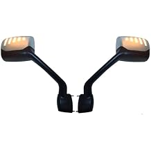 FORTPRO Fortpro Hood Mirror w/Led Turn Light Replacement for Kenworth T680/880, Peterbilt 579 - Both Sides | F247658-59BS