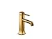 KOHLER 27000-4K-2MB Occasion Single-Handle Bathroom Faucet with Pop-Up Drain Assembly, One Hole Bathroom Sink Faucet, 1.0 gpm, Vibrant Brushed Moderne Brass