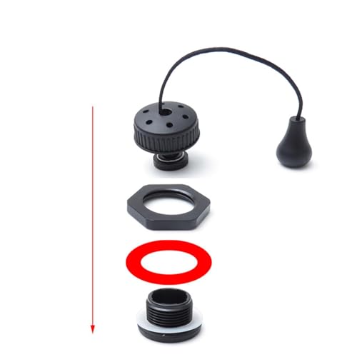 Aymzbd Scuba Diving Over Pressure Release Valve Scuba Diving Dump Valve Lightweight Compact BCD Dump Valve for Sports Beginners Men
