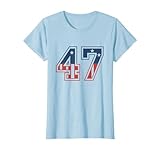 Número 47 USA Camiseta