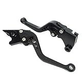 K112 黒 カワサキ ブレーキ クラッチ レバー 6段階調整 エリミネーター Ninja250 Ninja400 Z250 Z400 ベルシス-X250 等に互換性あり