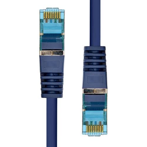 PROXTEND CAT6A S/FTP CU LSZH Ethernet Cable Blue 50 cm - Image 3