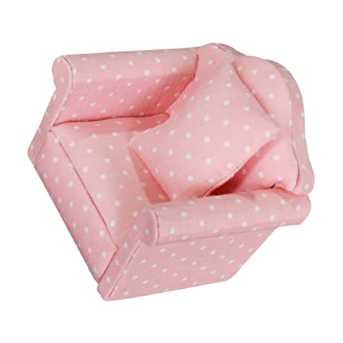 Mini canapé miniature en bois VICASKY modèle de bureau pour jouet enfants