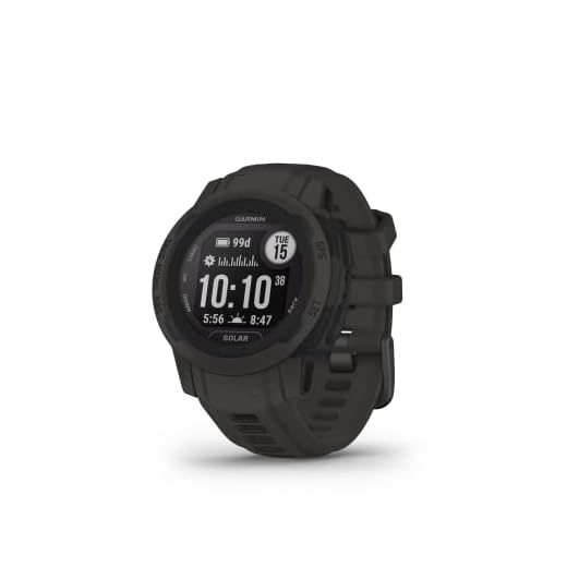 Garmin Instinct 2S Solar, Reloj Inteligente con GPS Resistente al Agua, Carga Solar, Funciones Deportivas, Pulsioximetría, Puntuación de Sueño y Notificaciones del Smartphone, Negro