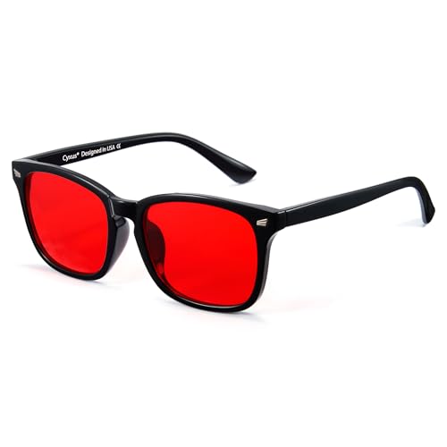 Image of Cyxus Blue Light Glasses Men Women Reduce Eye Strain UV400 Protection 8082
