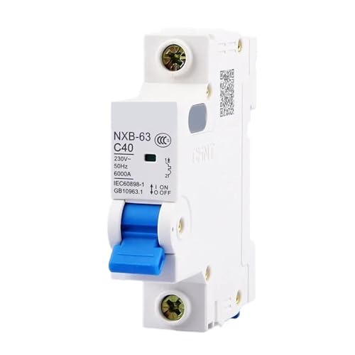 Disjoncteur monophasé DZ47 protection surcharge circuit électrique maison