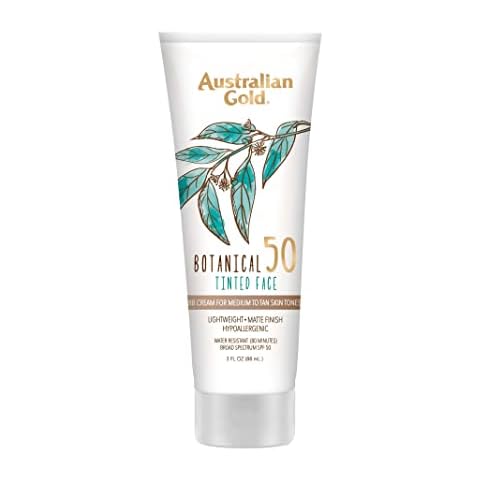 Australian Gold Tinted Face Mineral Lotion SPF 50 Cover
