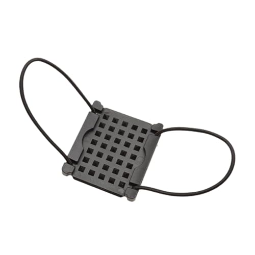 rockible Diving Weight Fixing Plate Dive Fixed Wear Resistant Dive Accessories BCD Weight Plates for 5cm Webbing for Snorkeling Scuba, Black