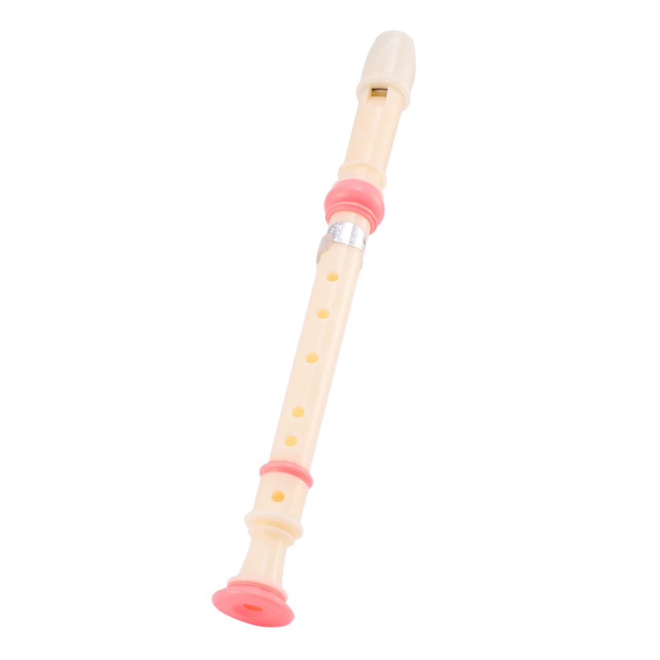 Yardwe Flûte à Bec pour Débutants Portable en Abs 6 Trous, Instrument de Musique Précis pour Garçon et Filles et Étudiants, pour Apprentissage Musical