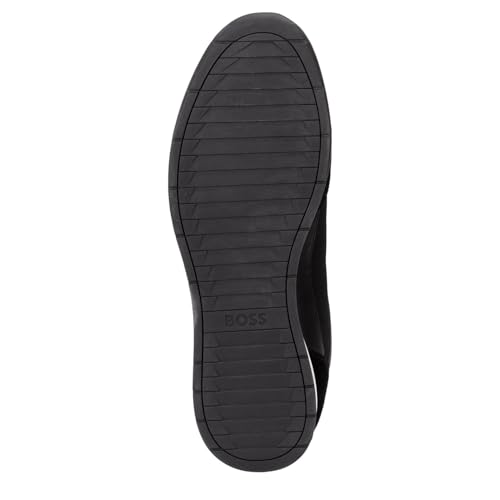 Image of BOSS Men's Titanium SL sdtxny Trainers Made of Various Materials with Suede Details and Lacing Size