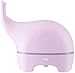 Gaojian Carino Elefante Portatile umidificatore Fogger USB diffusore ad ultrasuoni Olio Essenziale Colore Diffusore LED Humidificador,Rosa