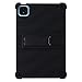 DWaybox Case for Honor Pad GT Pro/Honor MagicPad 2 12.3 inch Released 2024, [Kids Friendly], 4 Corners Thicken Shockproof Soft Silicone Cover with Multi-Angle Kickstand -Black
